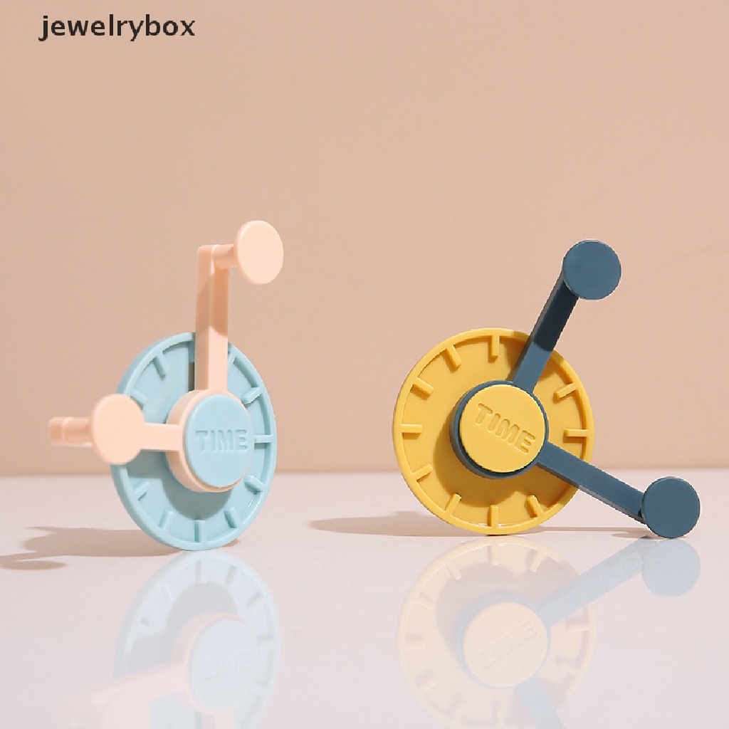 [jewelrybox] 4pcs/set Perekat Diri Jam Pintu Kait Gantungan Kunci Gantungan Handuk Rak Dinding Dapur Butik