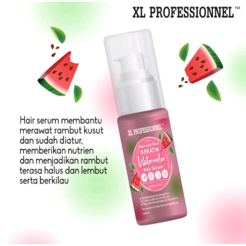 XL PROFESSIONNEL GLASS LIKE GLOW HAIR SERUM 50ML / HAIR SERUM BULU