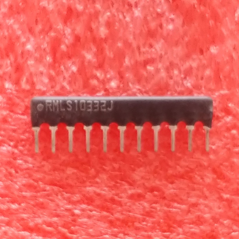 Resistor Array SIP11 11p 11 pin 3k3 3.3K