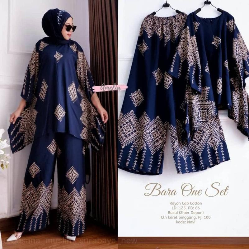 DASTER ARAB SETELAN SIBORI WAKA BARA LAFA | RAYON SUPER GRADE A | RESLETING DEPAN BUSUI | RENDA MILLO ORI