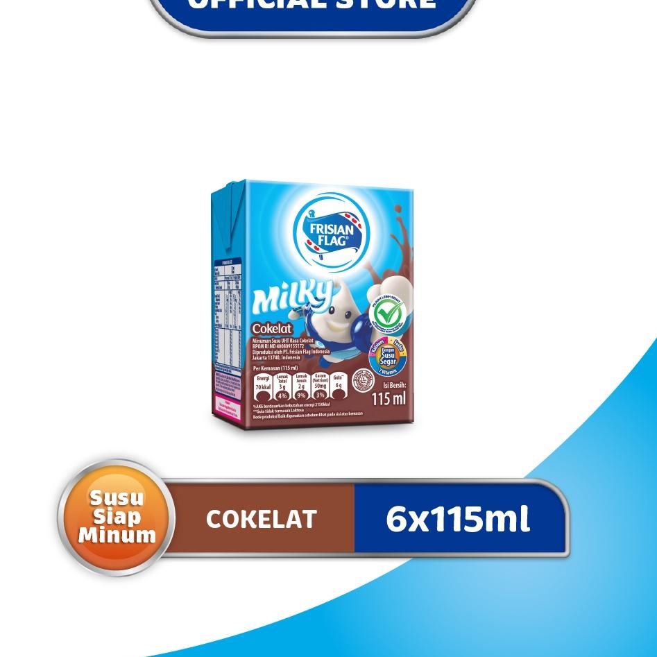 

N92 Frisian Flag UHT Milky Cokelat 115ml (6pcs) Multipack SUPER LARIS く