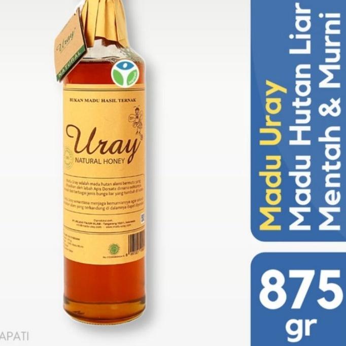 

12.12 sale Madu uray 875gr - Natural honey ( Free double bubble wrap+kardus. Bubble wrap ke 1 botol madu nya di bubble berlapis lapis dan dikemas kardus di bubble wrap LG kardus nya hingga ber lapis lapis) 