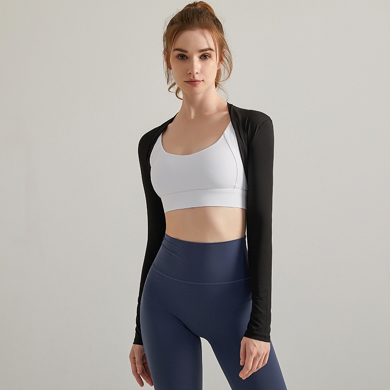CARDIGAN BOLERO SPORT ATASAN OLAHRAGA FASHION PILATES YOGA GYM KJ-001