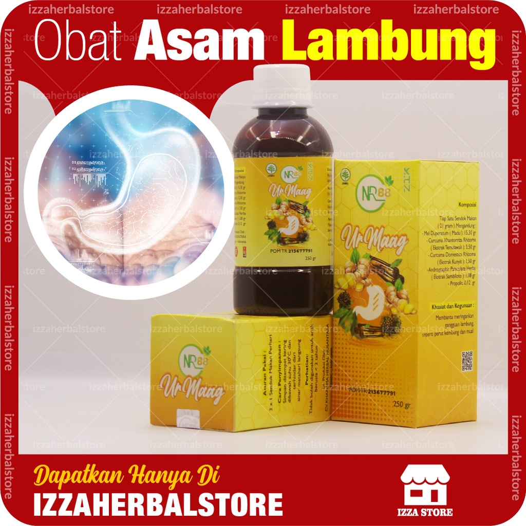 OBAT ASAM LAMBUNG URMAAG Madu UR MAAG Berat 250 Gram Menyembuhkan Asam Lambung Tinggi Paling AMPUH