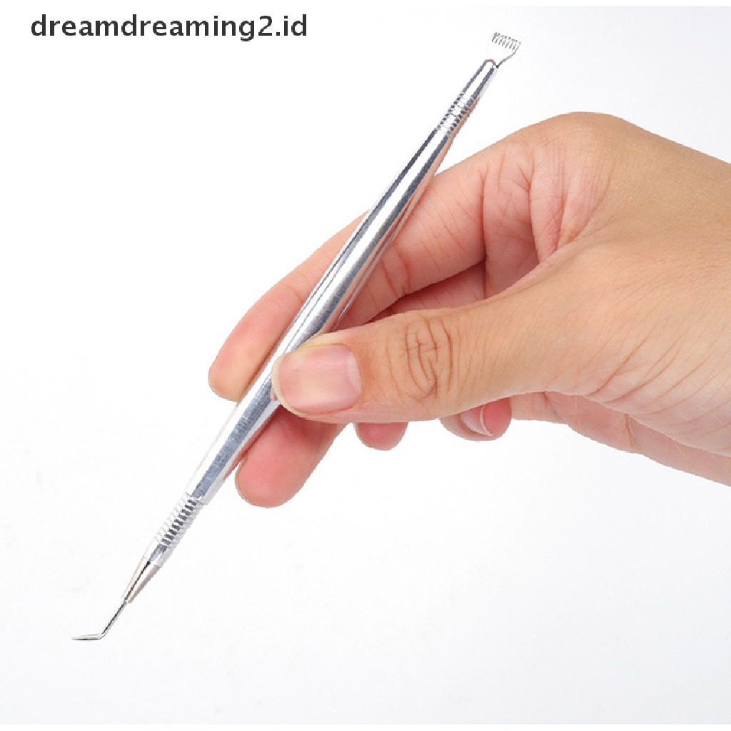 (dream) Stainless Steel Lash Lift Kit Aplikator Eyelash Perming Stick Dengan Sisir Bulu Mata.