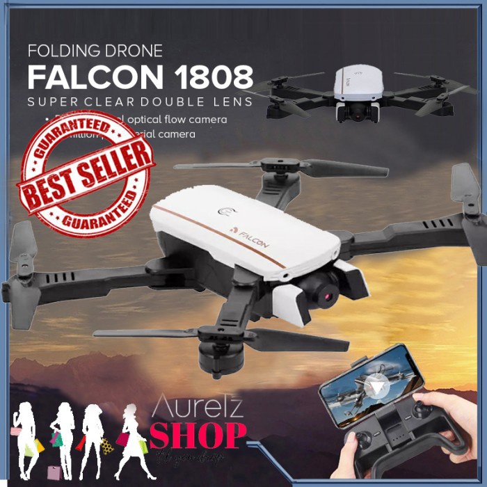 FALCON 1808 4K 16MP WIDE DUAL CAMERA FOLLOW ME DRONE BEST BUY