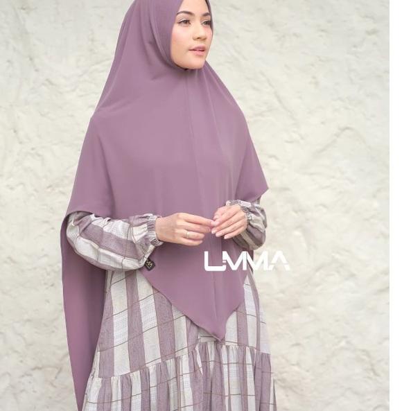 ✥ Terlaris Bergo Milea UMMA Syari khimar jersey Khimar Milea mom UMMA ♖