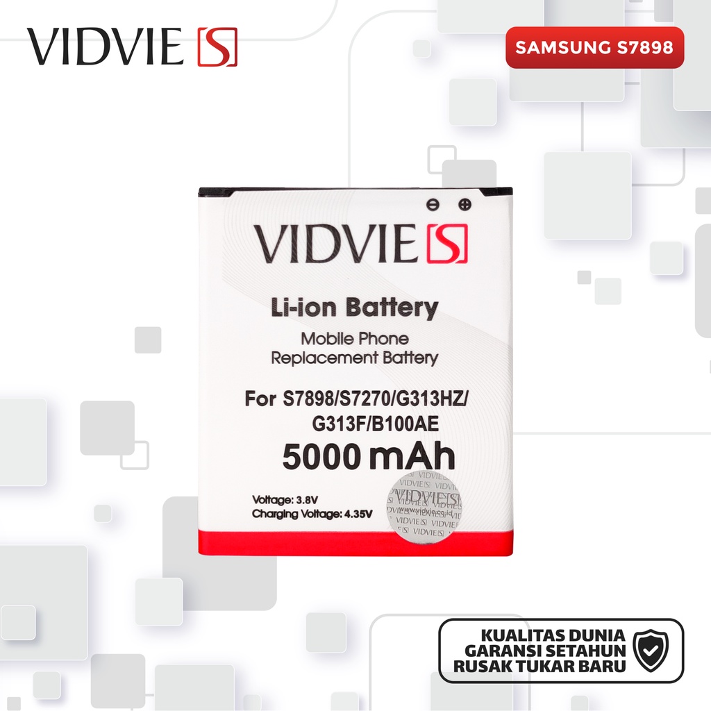 BATT VIDVIE-S SAM S7898/S7270/G313/B100AE