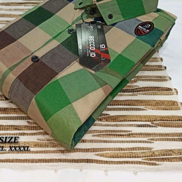 ➪ kemeja pria kotak-kotak - kemeja lengan pendek - kemeja disro - kemeja big size ➨