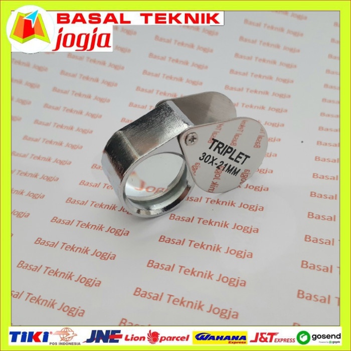 

BISA COD lup loupe 30x 21mm 30x21 kaca pembesar metal batu batuan stainless