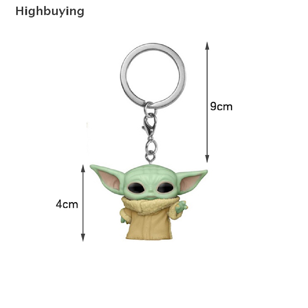 Hbid Star Wars Mandalorian Yoda Baby Darth Vader Stormtrooper Gantungan Kunci Figure Mainan Glory