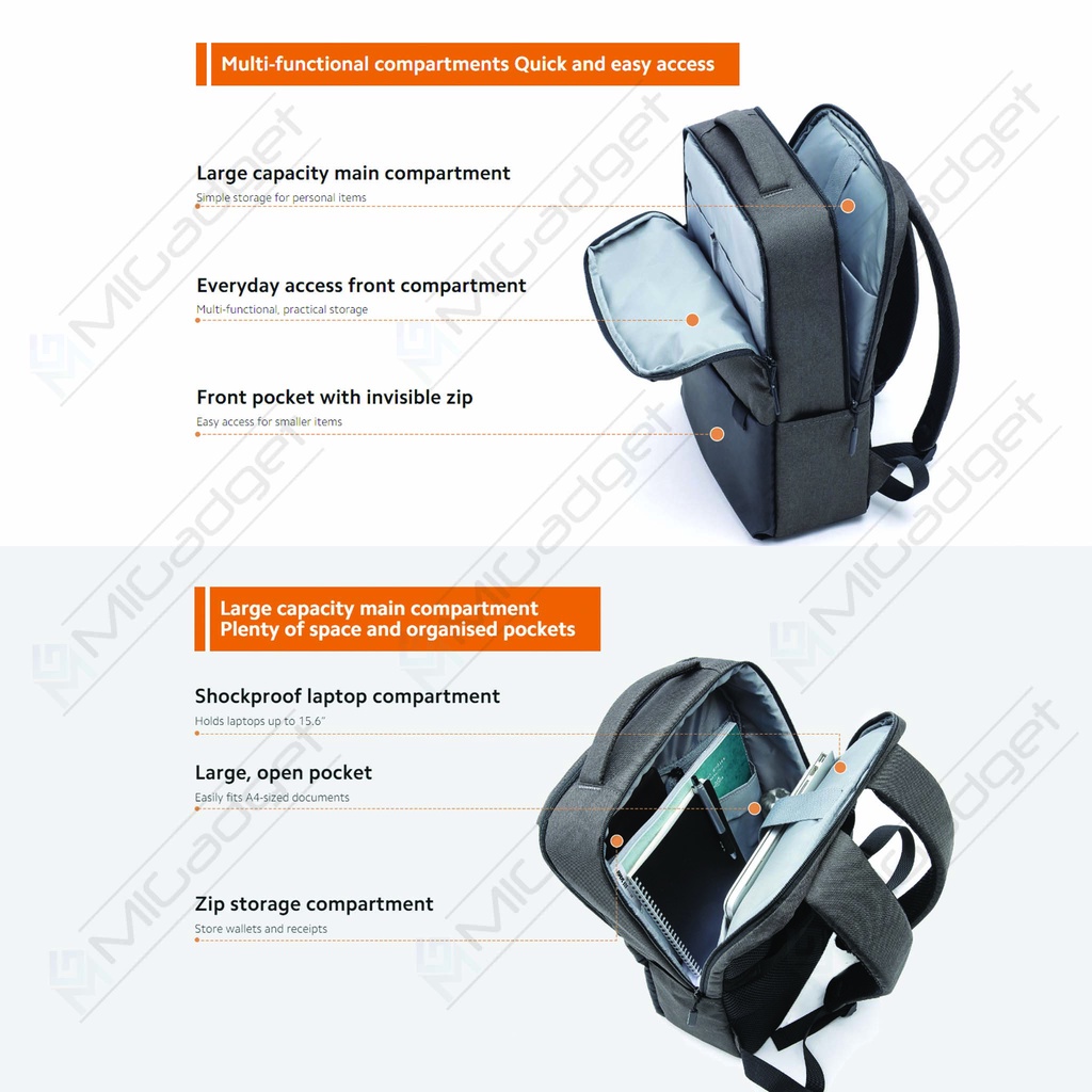 Xiaomi Commuter Backpack Tas Ransel Pria Tas Punggung Bag