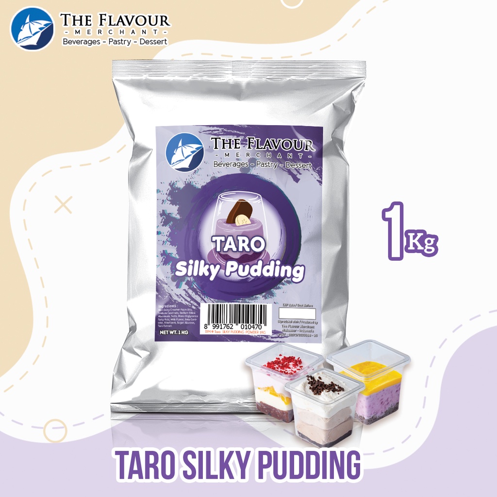 

FM Silky Pudding Powder 1Kg - Taro