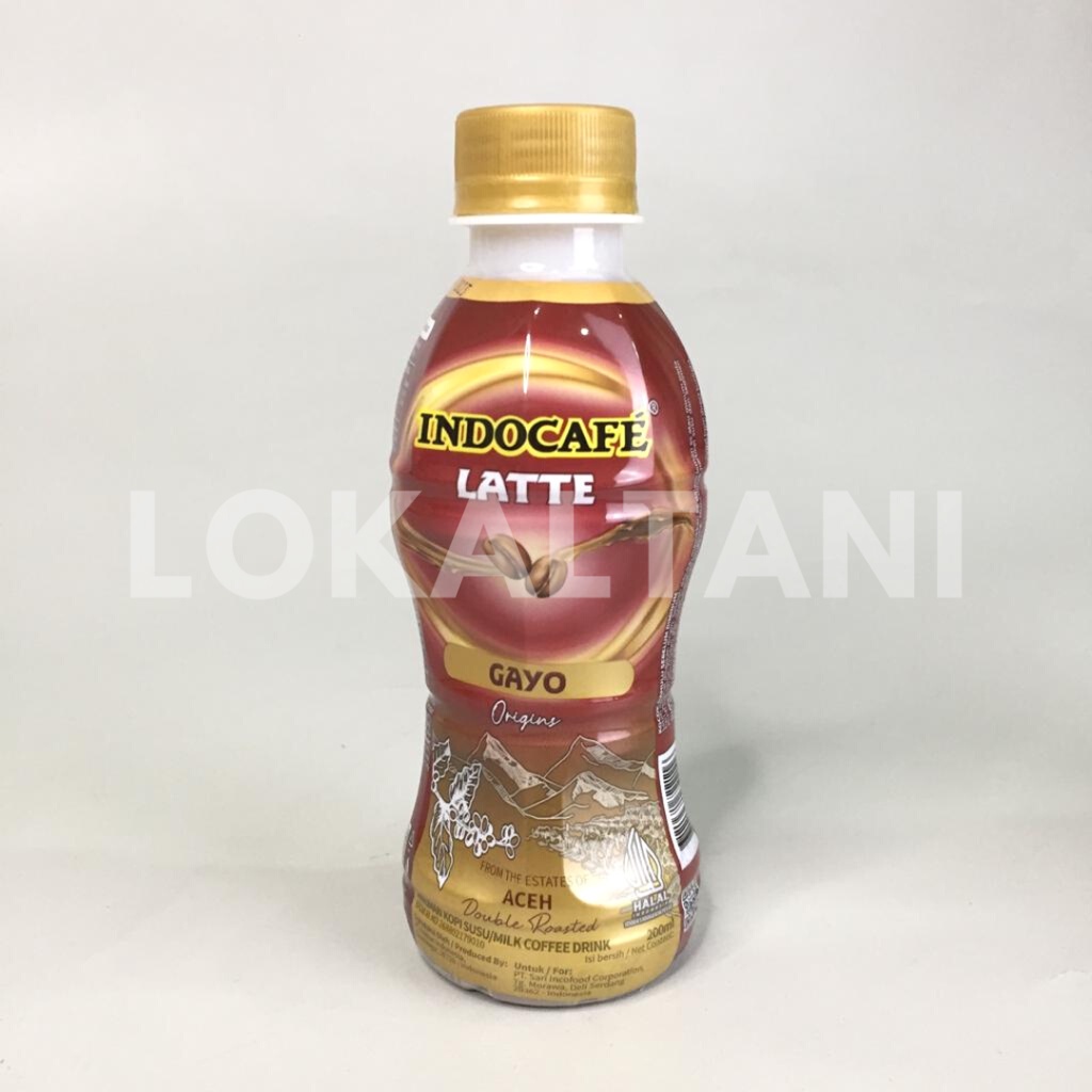 

Indocafe Latte Gayo Origins Isi 200ml / Minuman Kopi Kemasan Botol / Minuman Kemasan