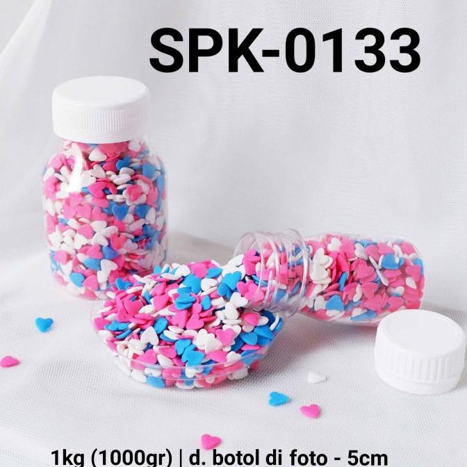 

SPK-0133 Sprinkles sprinkle sprinkel 1kg 1 kg kilo hati valentine