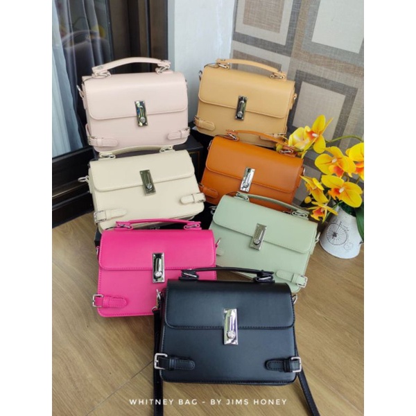 WHITNEY ❤️ GRATIS BOX ❤️ BAG JIMSHONEY SLEMPANG SLINGBAG DAN HANDBAG