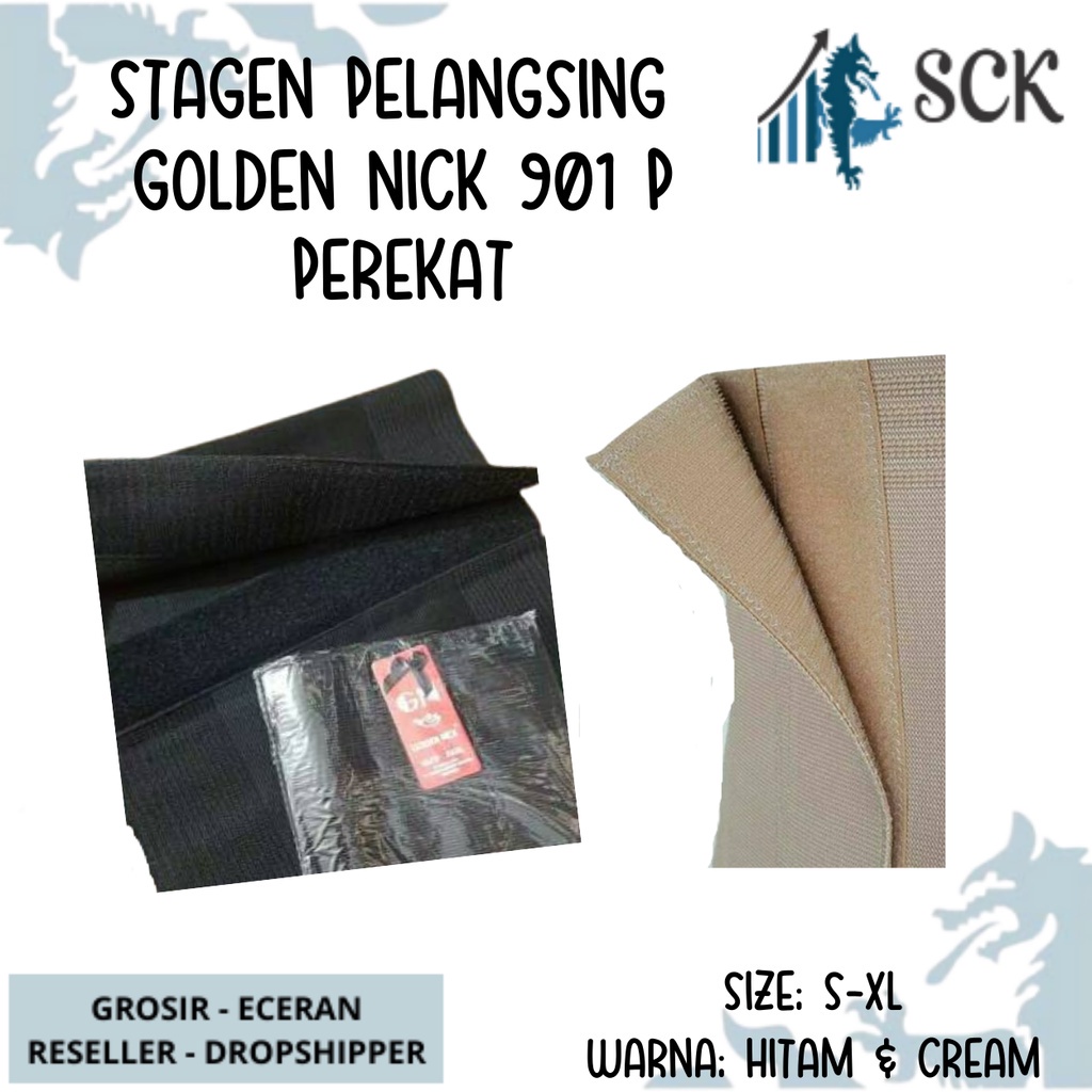 KORSET Panjang GOLDEN NICK 901 P PEREKAT / STAGEN Wanita / KORSET PELANGSING SETELAH MELAHIRKAN - sckmenwear GROSIR