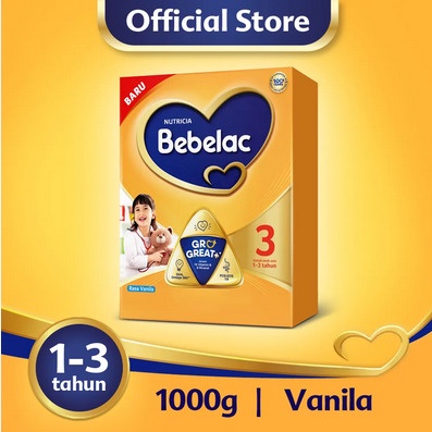 Bebelac 3 Susu Pertumbuhan Anak 1000 gr