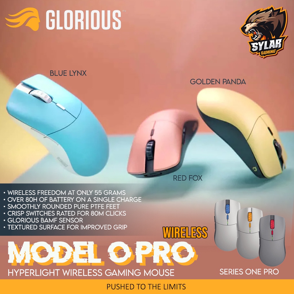 Glorious Model O Pro Hyperlight Wireless Gaming Mouse