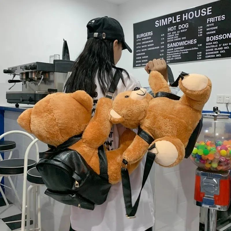 Tas beruang tas lucu tas boneka 3D tas couple mommy & anak tas import tas super cute