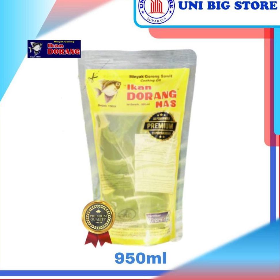 

O79 Surabaya Minyak Goreng IKAN DORANG MAS 950 ml Kelapa Fried Oil PROMO ぢ