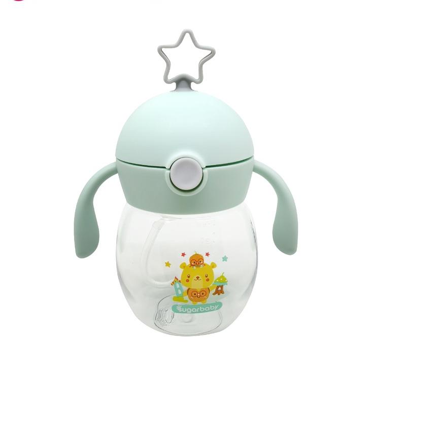 ◄ Sugar Baby TRITAN Sippy Cup Star (280 ml , 9 mo+) - Green ➪