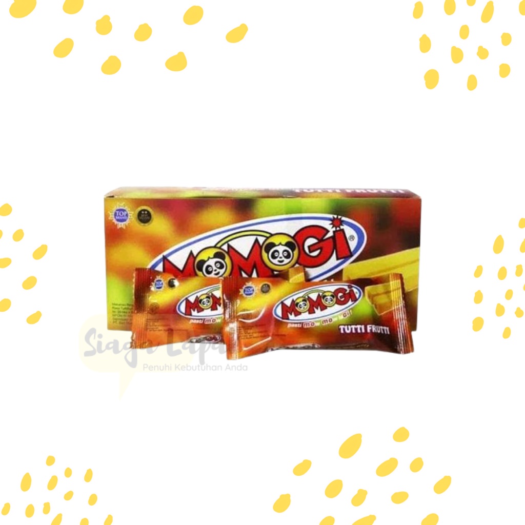 Momogi Snack Coklat/Keju/Jagung Bakar/Cappucino/Tutti Fruti isi 20pc