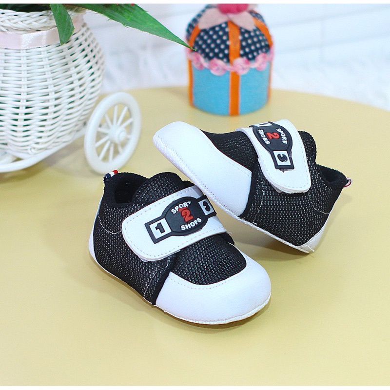Sepatu Bayi Prewalker Laki Laki Dan Perempuan Umur 0 12 Bulan Murah Baby Shoes Unisex Terbaru  Digendong Belajar Jalan Merangkak