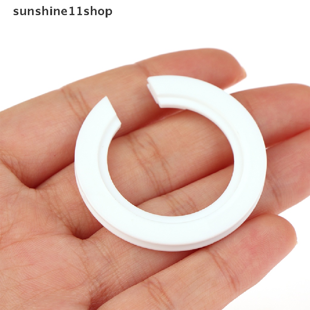 Sho 5Pcs E27 Ke E14 Kap Lampu Lamp Light Shades Socket Cincin Pengecil Adaptor Washer Putih Penutup Lampu Aksesoris N