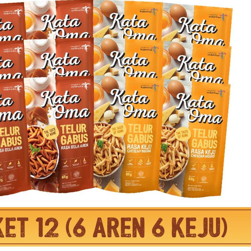 

♗ Kata Oma Telur Gabus Paket Isi 12 ♧