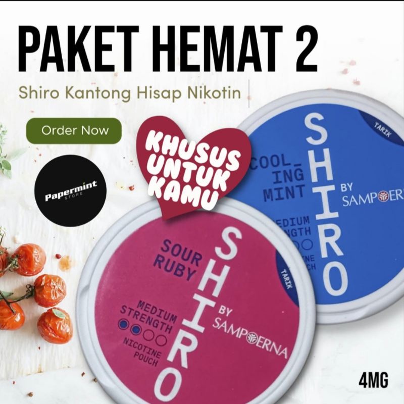 

PAKET HEMAT 2 (SOUR BERRY N COOLING MINT)