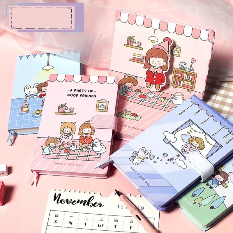 Notebook Diary Journal Agenda Diary Motif karakter