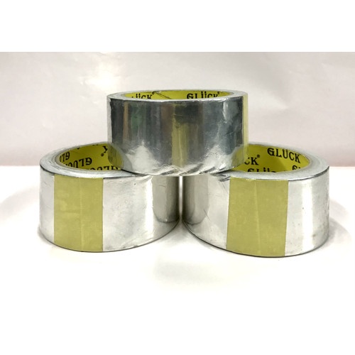 READY STOK Tambal Panci Alumunium Foil Lakban Aluminium Foil Tape Tahan Panas 30 CM