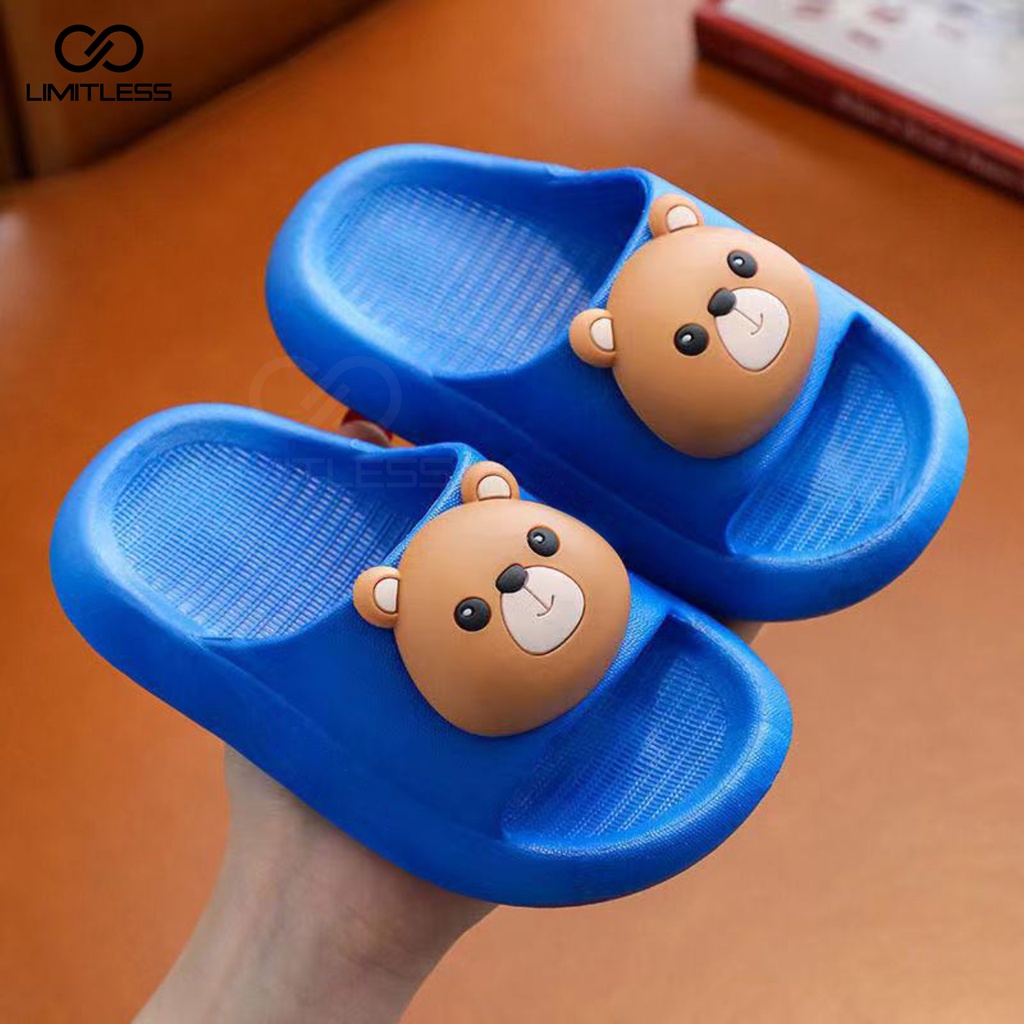 Sandal Selop Anak Prempuan Laki Laki GUMMY Sendal Anak Cewek Cowok Empuk Anti Slip