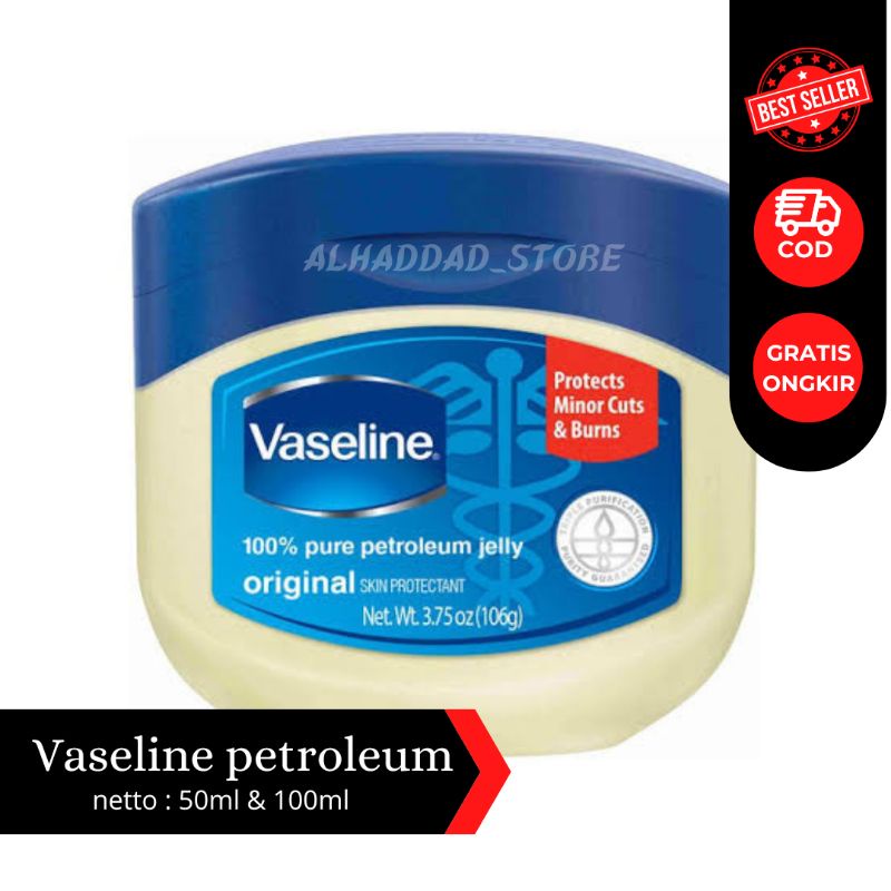 ORIGINAL ARAB | Vaseline Petroleum Jelly | Vaseline Arab 50ml 100ml| Vaseline Original