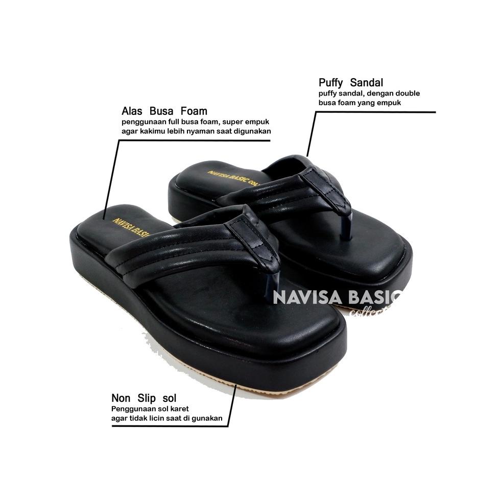 HARGA SPESIAL Sandal Wanita Sendal Jepit Empuk Winod Pluvia Delisha Sarasara Faradela