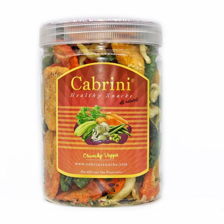 

♝ Cabrini Healthy Snacks - Crunchy Veggie ( 800 ml ) Keripik Sayur ۞