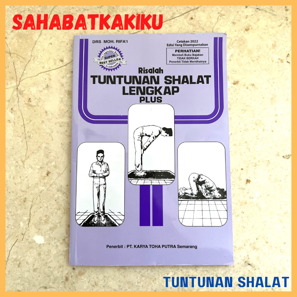 Jual Risalah Tuntunan Shalat Lengkap Buku Tuntunan Solat Penerbit