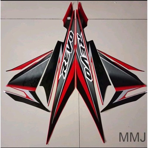 STIKER STRIPING LIS BODY MOTOR REVO CW 2008 LIS BODY MOTOR REVO CW 2008 BERKUALITAS TERBAIK