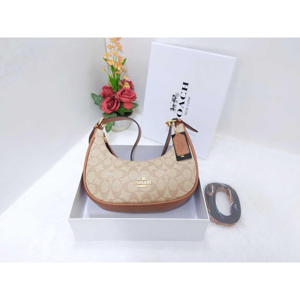 FREE BOX !!! Tas kulit wanita COACCH bailey hobbo in signature Shoulderbag wanita kekinian 2023