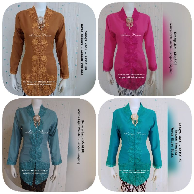 Kebaya jadi. Kebaya Encim. Kebaya. Kebaya Murah. KU