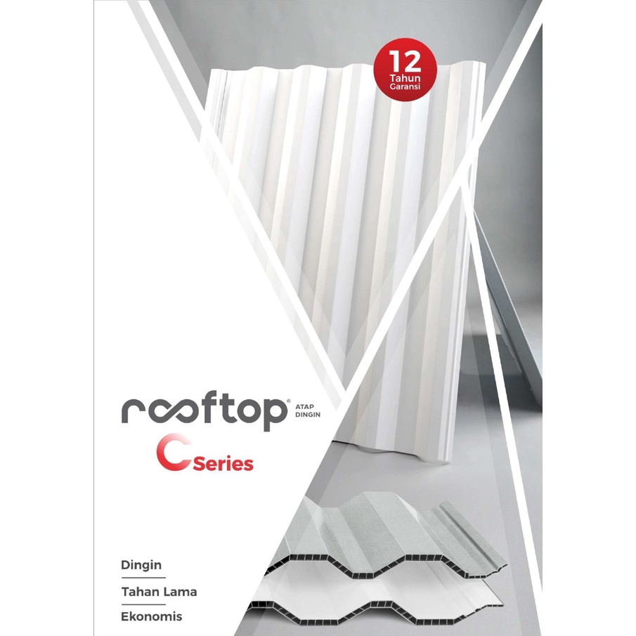 ATAP DINGIN UPVC ROOFTOP TIPE C-SERIES - C-SERIES