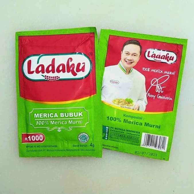 

Ladaku Merica Bubuk Sachet 4gr