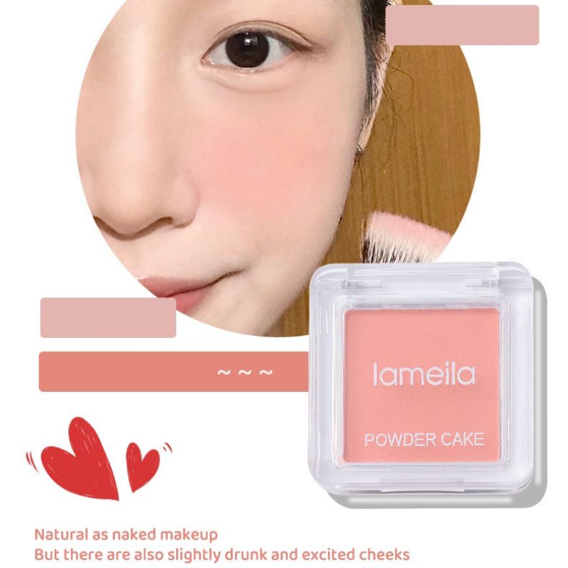 Powder Cake Blush On LAMEILA Latin Blusher Perona Pipi Original Terlaris