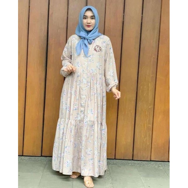 GAMIS BUNGA DRESS VERSUS CITY ORIGINAL || MOUNEERASHOP