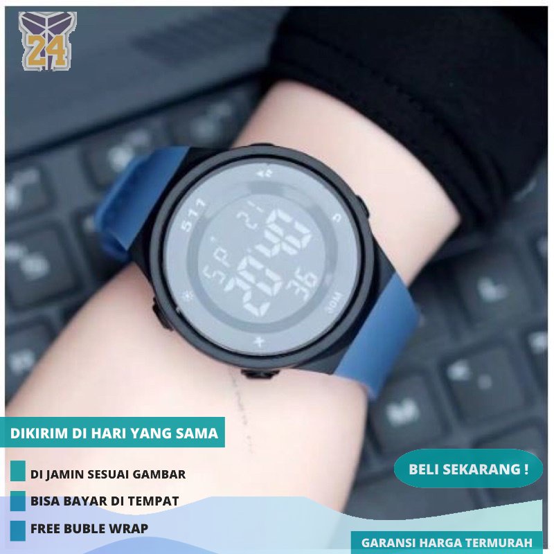 Jam tangan Pria Digital 511 7770 Anti air