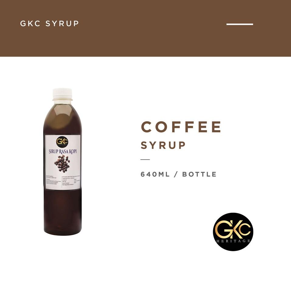 

֍ Sirup Kopi / Coffee Syrup Minuman GKC Heritage 640 ml (Import Quality) ✧