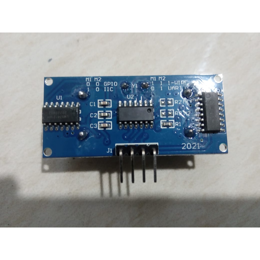 Sensor Ultrasonik HC-SR04 Triple Chip wide 3-5.5V