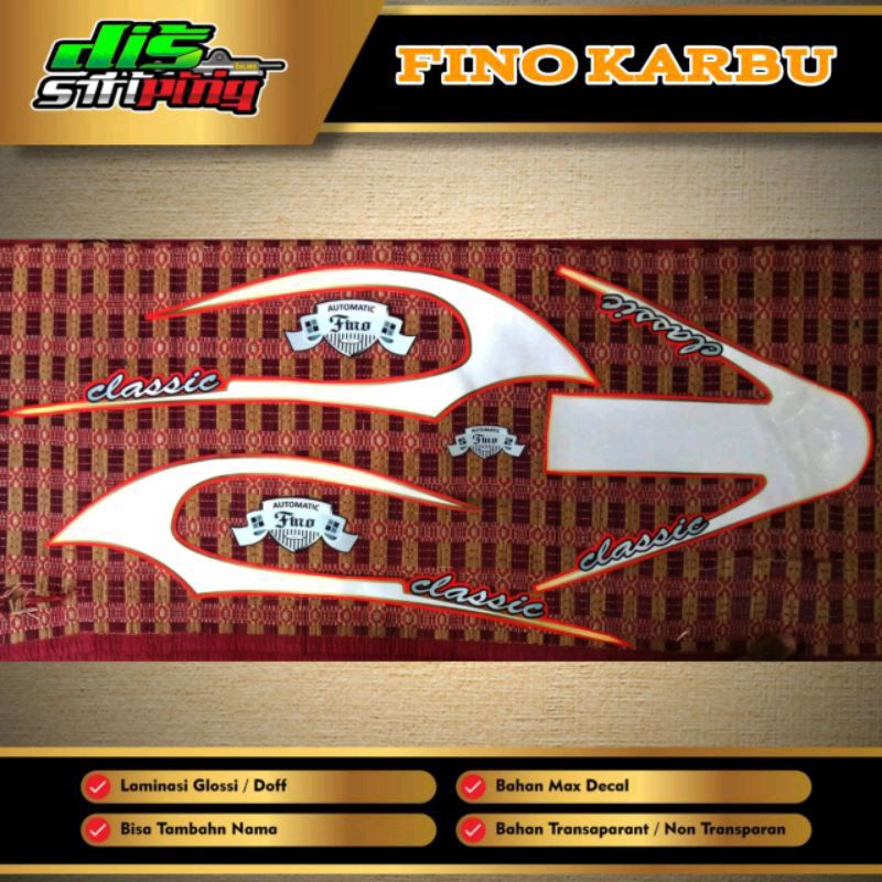 Striping Fino Karbu Glossy 2012