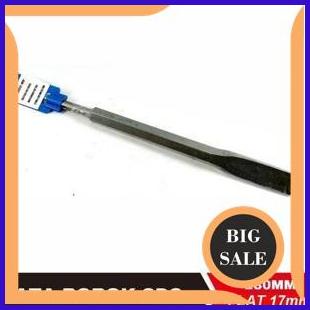 suku cadang SOLID Mata Bobok SDS Plus Flat Chisel Mata Bor Bobok Beton 17mm 1F3B23
